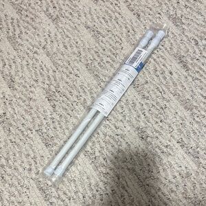 Amazon White Tension Curtain Rods